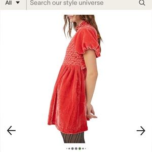 NEW FREE PEOPLE GUM DROP MINI DRESS, size XS